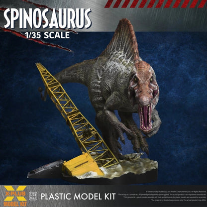 Jurassic Park III Plastic Model Kit 1/35 Spinosaurus 19 cm (Reproduction) - Image 2