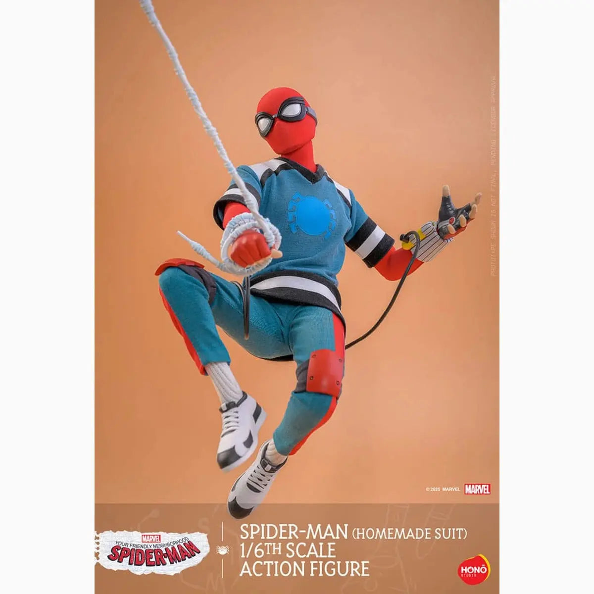 Votre fidèle serviteur Spider-Man figurine 1/6 Spider-Man (Homemade Suit) 29 cm - Image 7