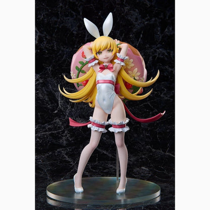 Monogatari Series statuette PVC 1/4 Shinobu Oshino White Bunny Ver. 35 cm - Image 4