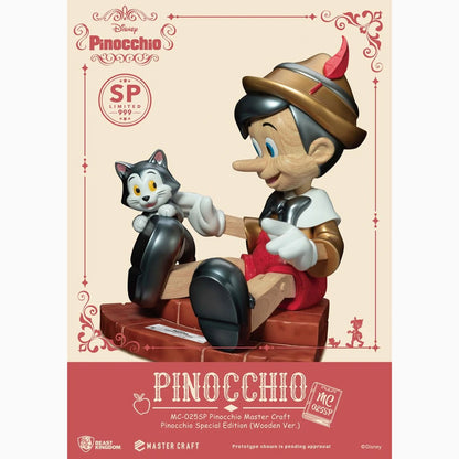 Disney statuette Master Craft Pinocchio Wooden Ver. Special Edition 27 cm - Image 4