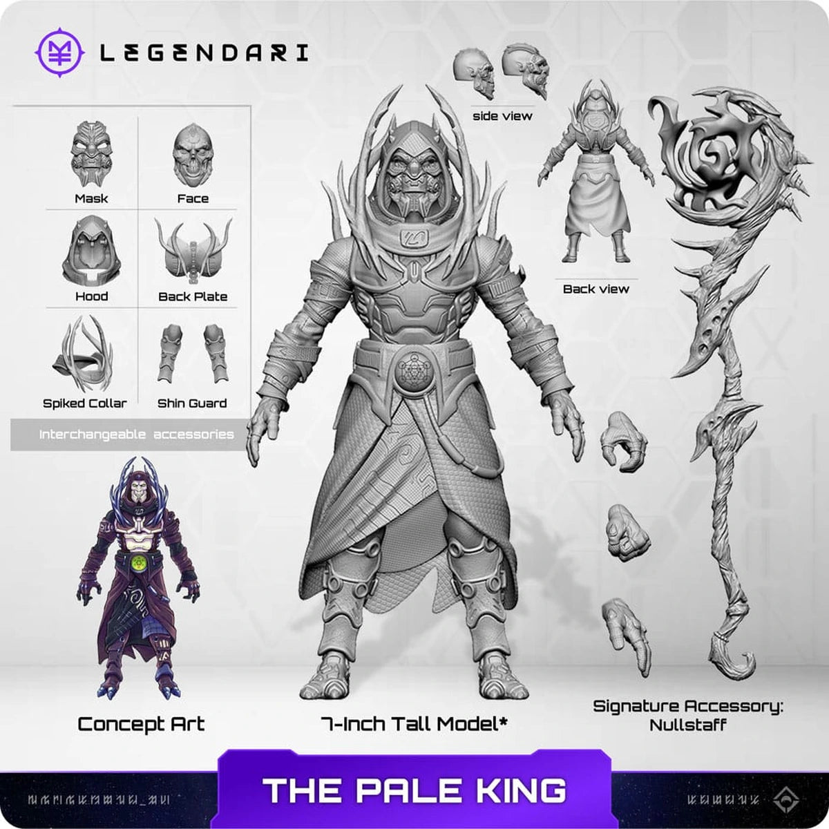 Legendari figurine 1/10 Pale King 18 cm - Image 5