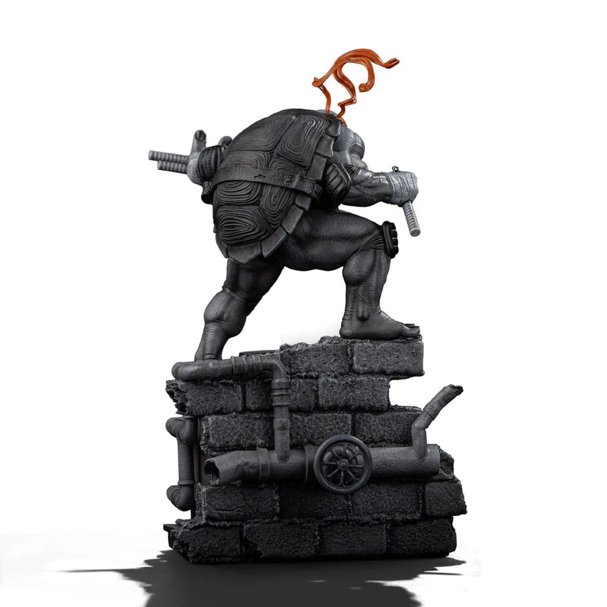 Tortues Ninja statuette 1/10 Art Scale Michelangelo Black and White Variant 26 cm heo exclusive - Image 5