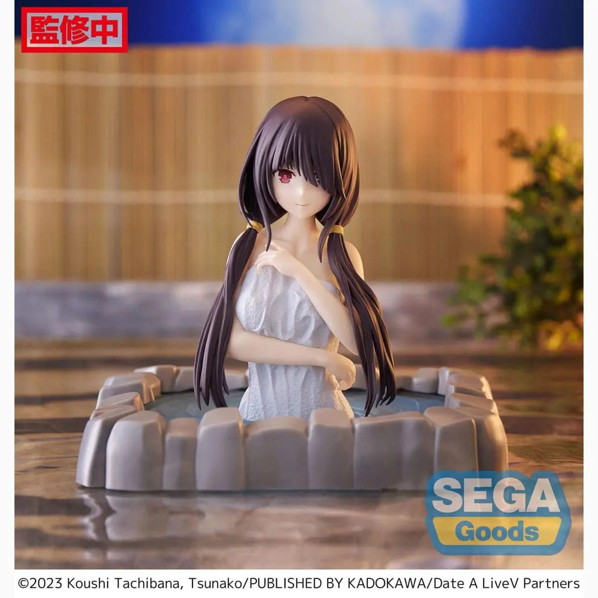 Date A Live V statuette PVC Thermae Utopia Kurumi Tokisaki Pigtails 10 cm - Image 3