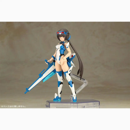 Frame Arms Girl figurine Plastic Model Kit Stylet Swimsuit Blue Impulse Color Ver. 16 cm - Image 4