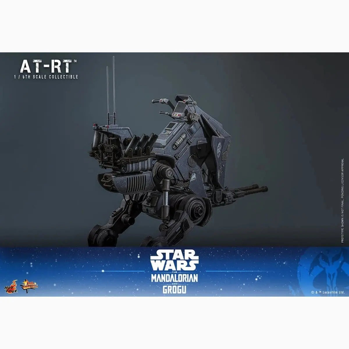 Star Wars: The Mandalorian & Grogu Movie Masterpiece véhicule 1/6 AT-RT 60 cm - Image 5