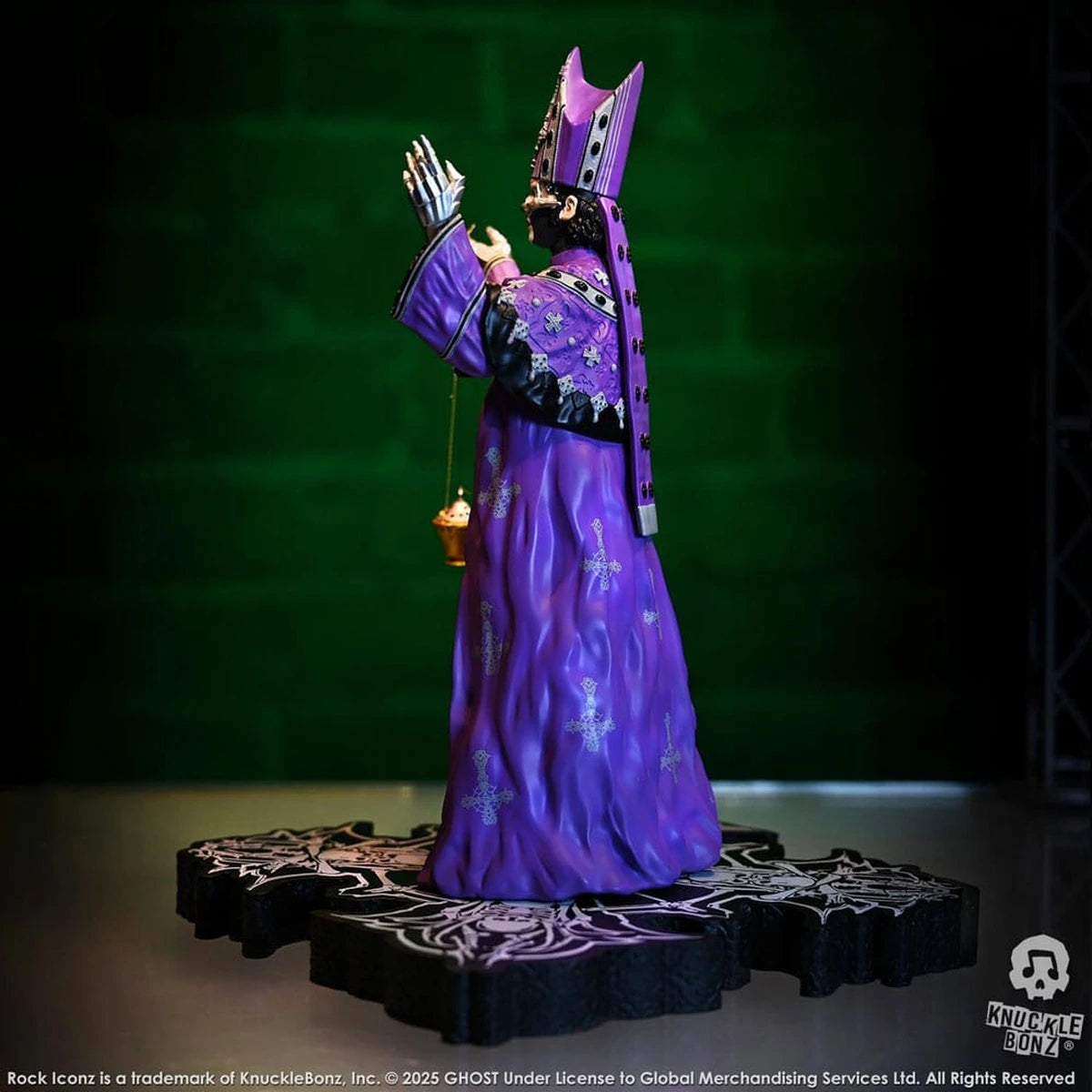 Ghost statuette Rock Iconz Papa V Perpetua Purple Robes 22 cm - Image 5