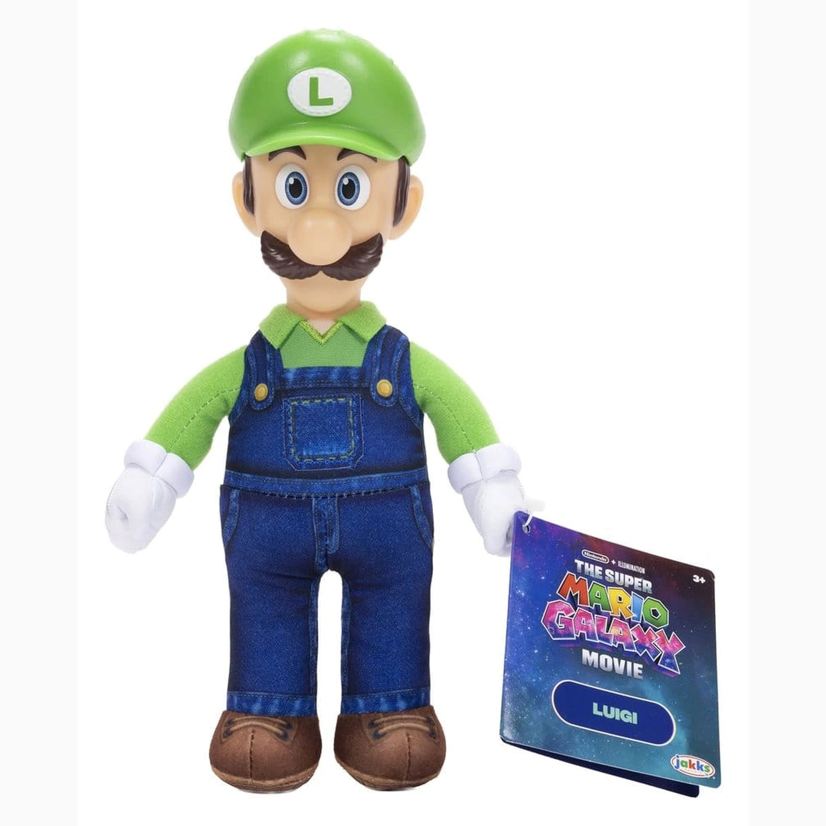 Super Mario Galaxy, le film Figurine en peluche Luigi 23 cm - Image 4