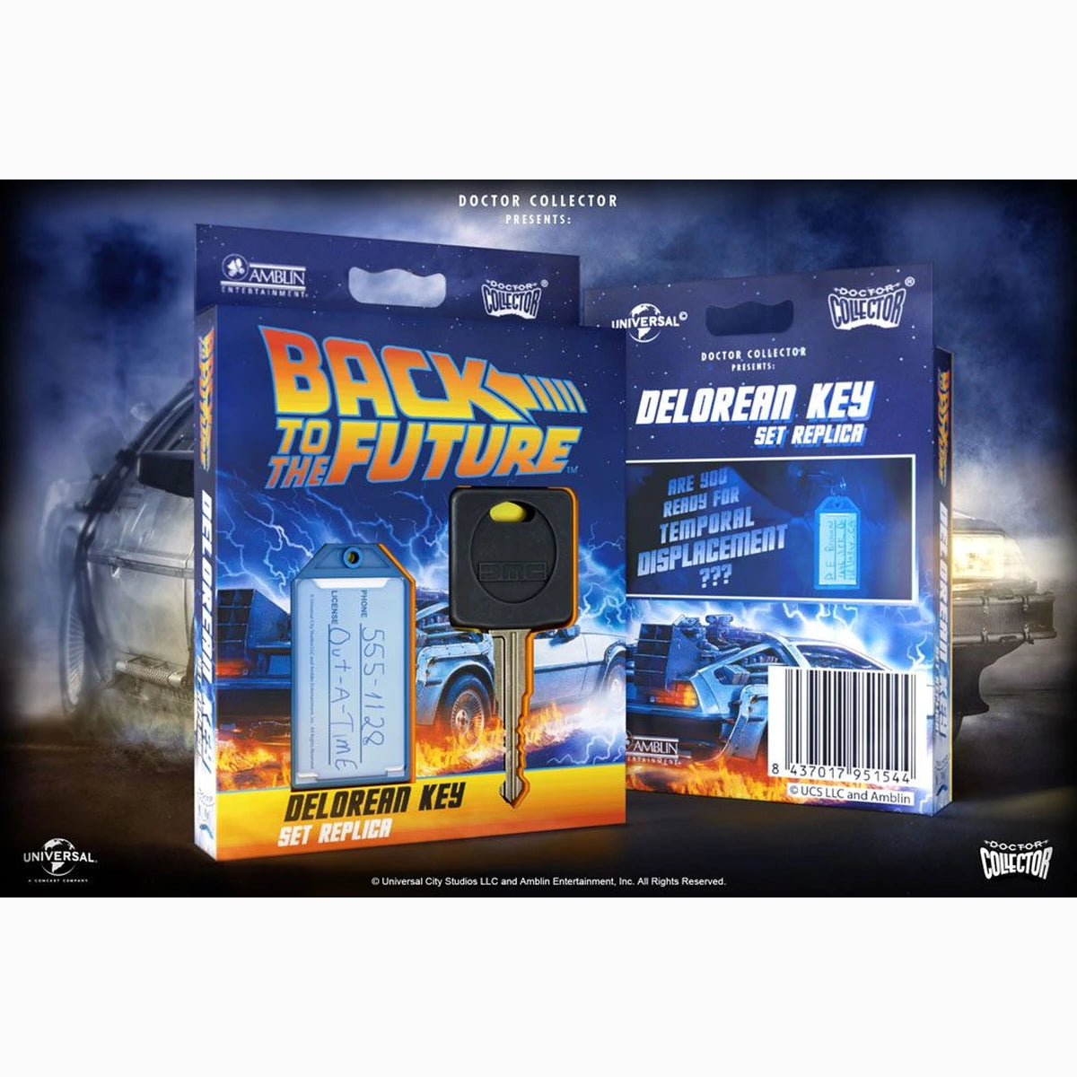 Retour vers le Futur réplique 1/1 clé de voiture DeLorean - Image 3
