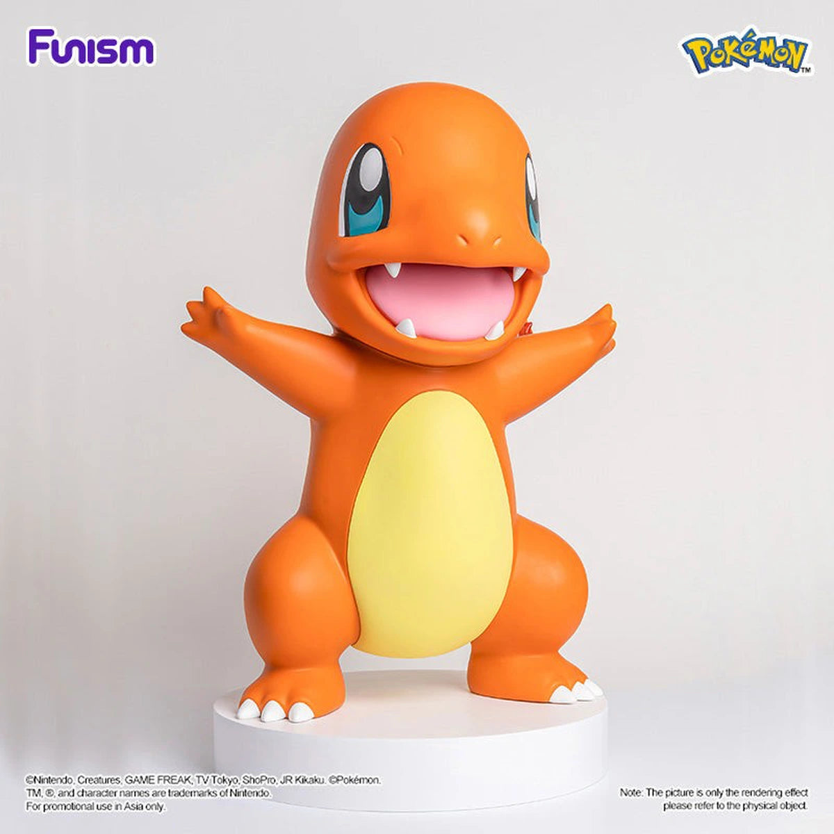 Pokemon Funism Prime Figure Life Size Salameche 45cm - Image 4