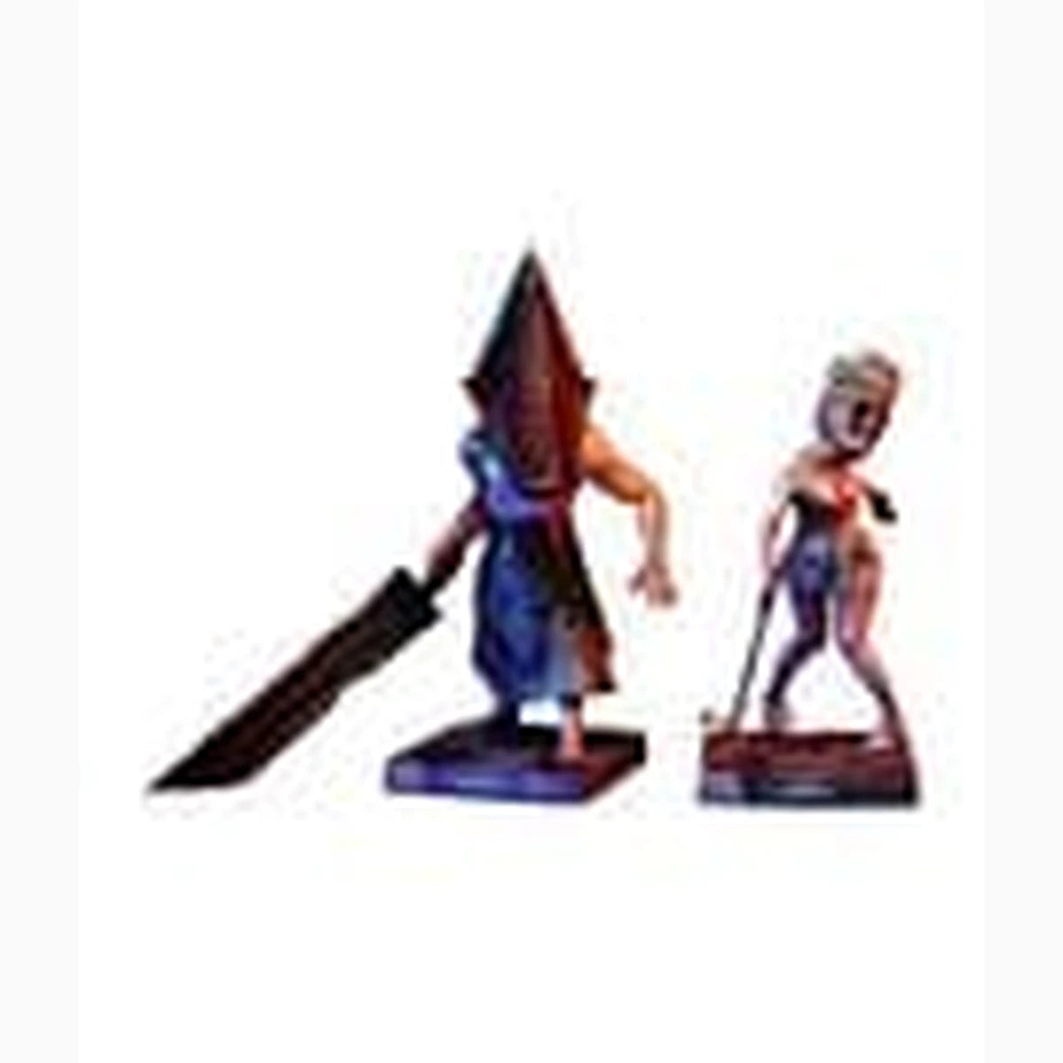 Return to Silent Hill (2026) DefoStyle pack 2 figurines Pyramid Head 20 cm & Bubble Head Nurse 17 cm - Image 2