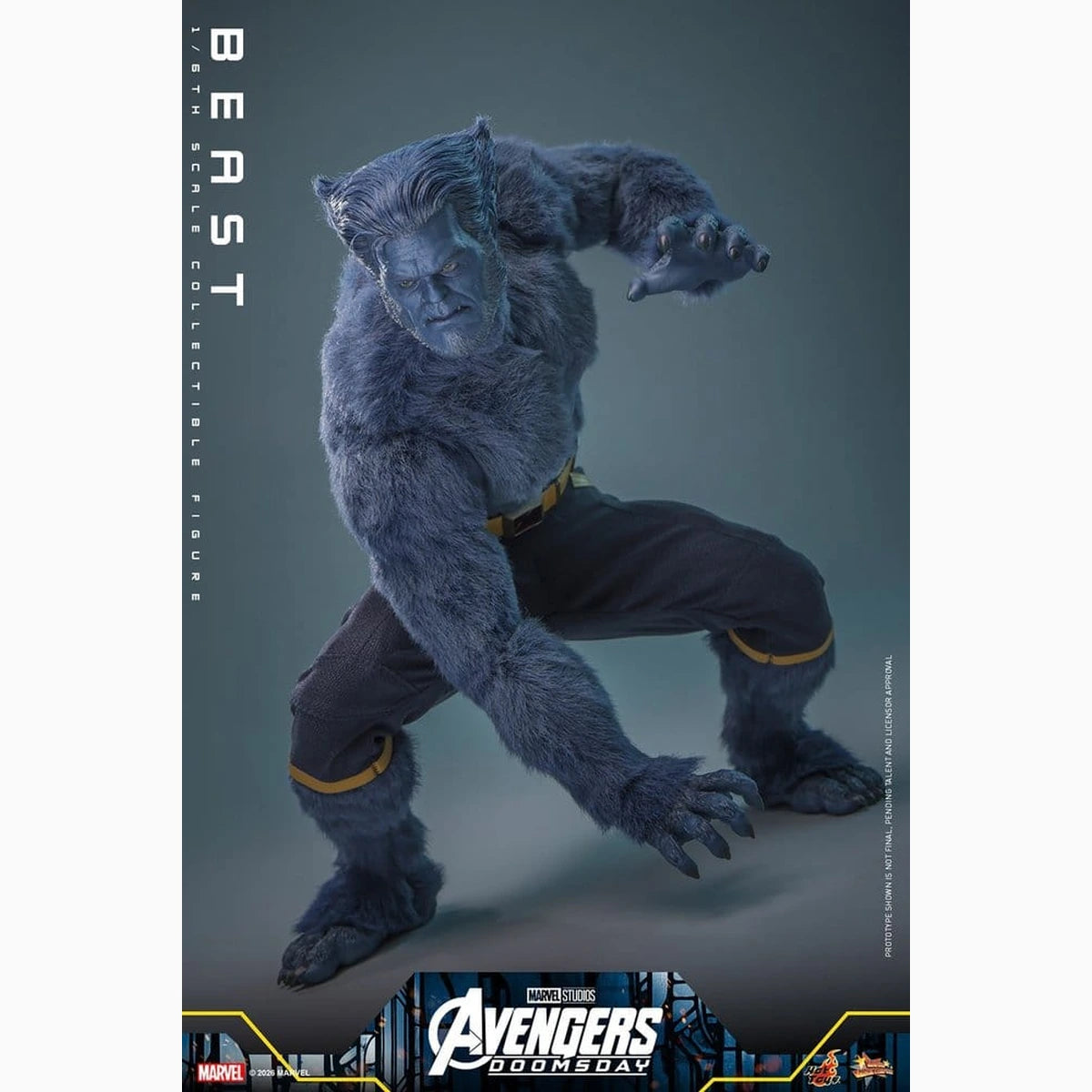 Marvel X-Men Movie Masterpiece figurine 1/6 Beast (Collector Edition) 33 cm - Image 3