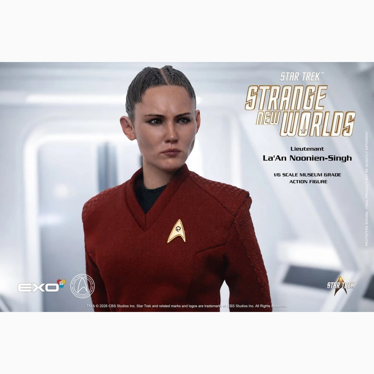 Star Trek: Strange New Worlds figurine 1/6 Lt. La'An Noonien-Singh 28 cm - Image 6