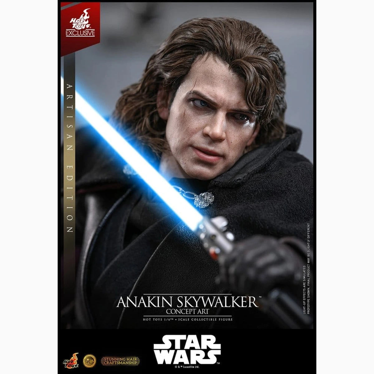 Star Wars Épisode III: La Revanche des Sith Movie Masterpiece figurine 1/6 Anakin Skywalker (Concept Art Version) (Artisan Edition) Hot Toys Exclusive 31 cm - Image 6