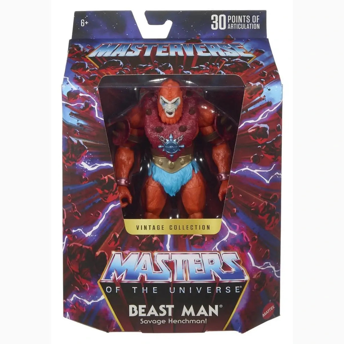 Masters of the Universe Masterverse figurine Vintage Collection: Beast Man 18 cm - Image 4