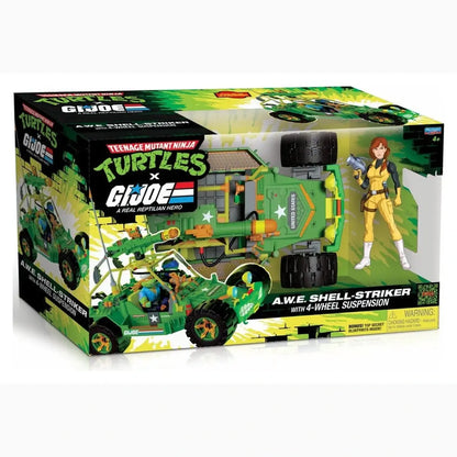 Tortues Ninja x G.I. Joe Crossover Classics véhicule A.W.E. Shell-Striker avec figurine - Image ajoutée 3