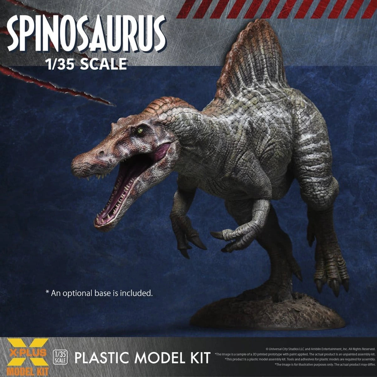 Jurassic Park III Plastic Model Kit 1/35 Spinosaurus 19 cm (Reproduction) - Image 5