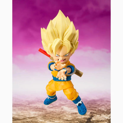Dragon Ball figurine S.H.Figuarts Super Saiyan Son Goku (mini) Daima 8 cm - Image 6