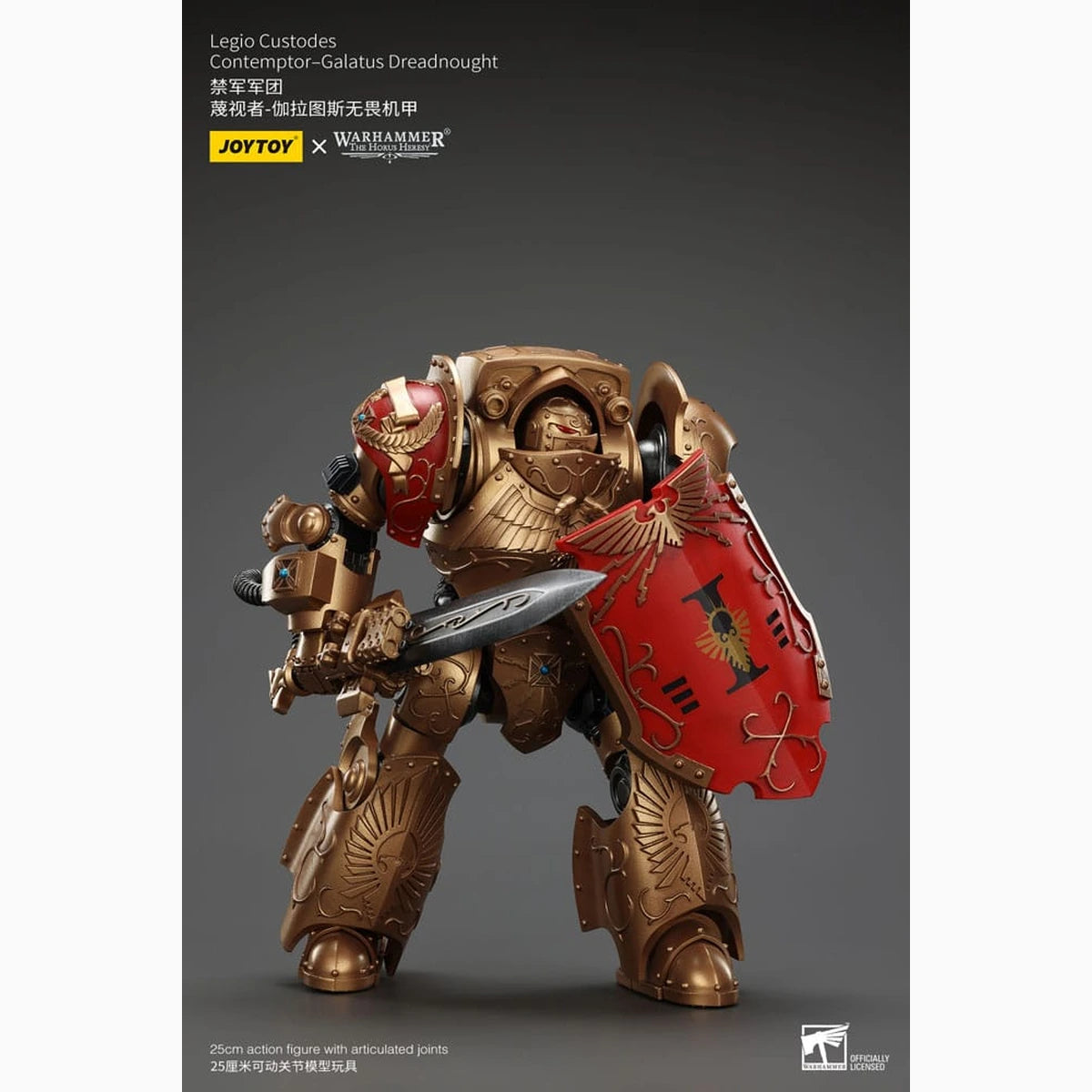 Warhammer The Horus Heresy Action Figure Legio Custodes Contemptor-Galatus Dreadnought 25 cm - Image 3