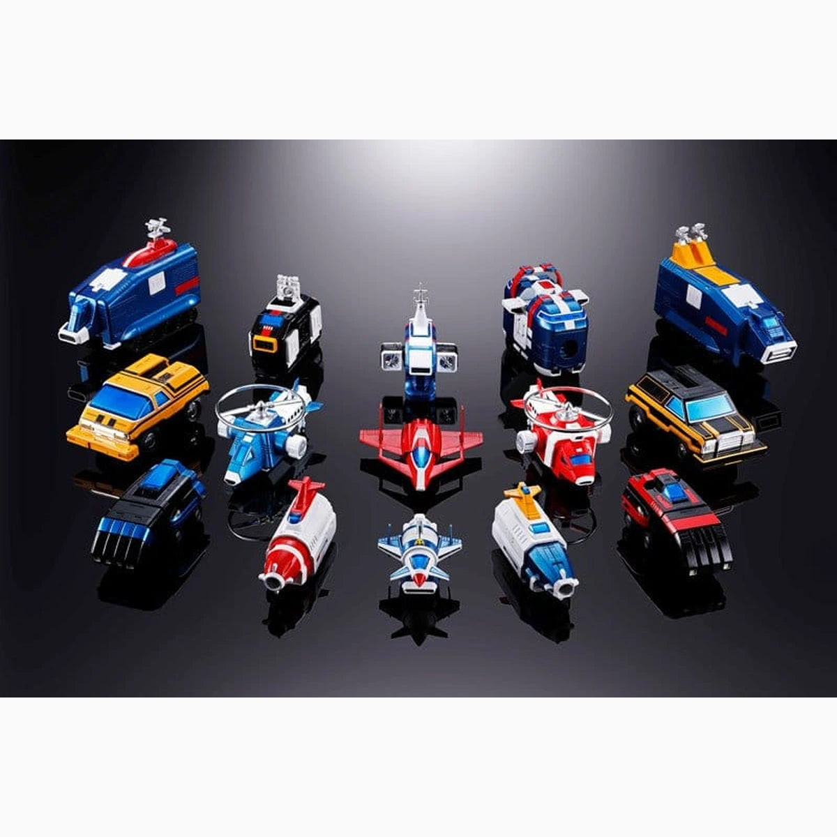Armored Fleet Dairugger XV figurine Diecast Soul of Chogokin GX-88 - Image 7