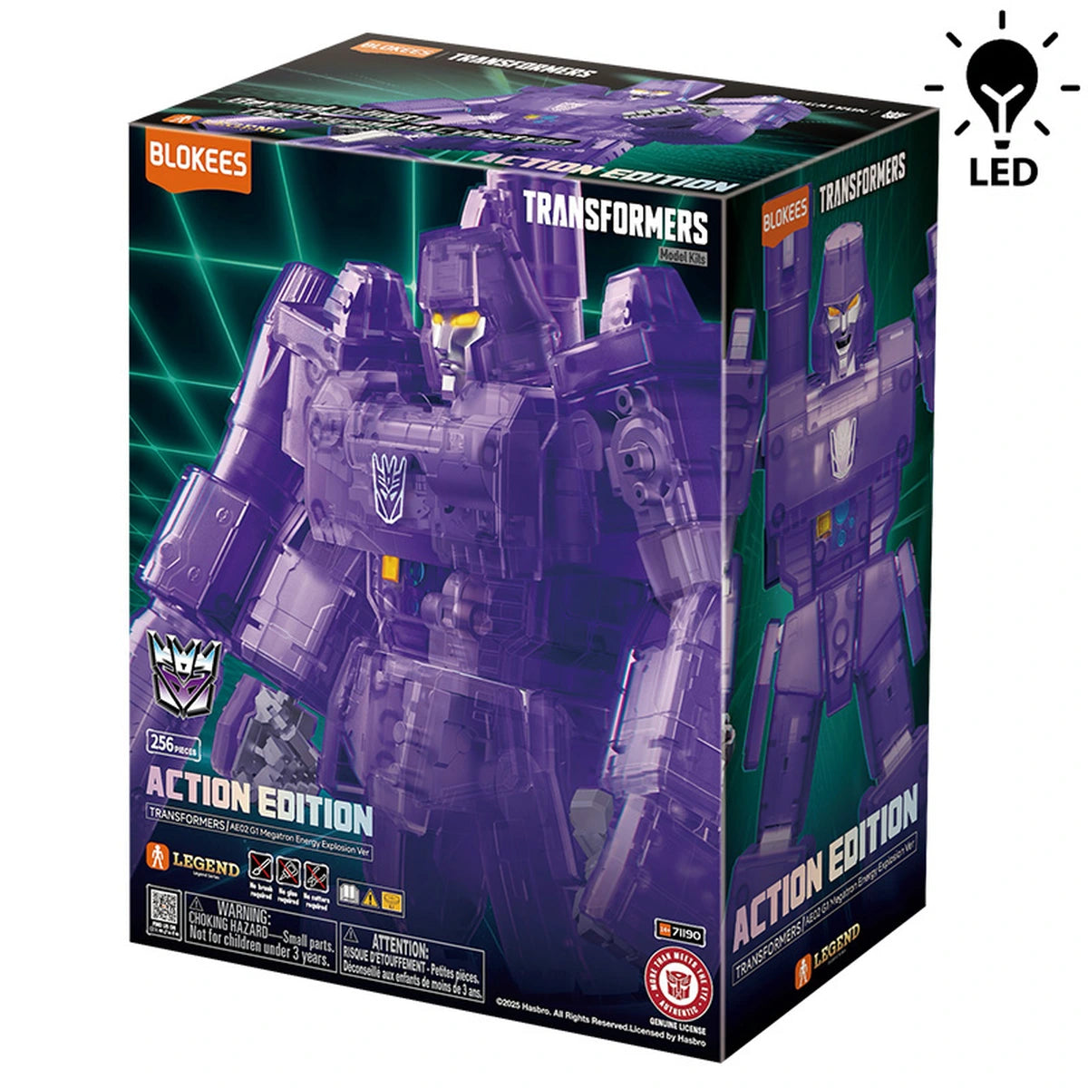 Transformers Blokees  Action Edition AE 02 G1 Megatron Energy Explosion - Image 1