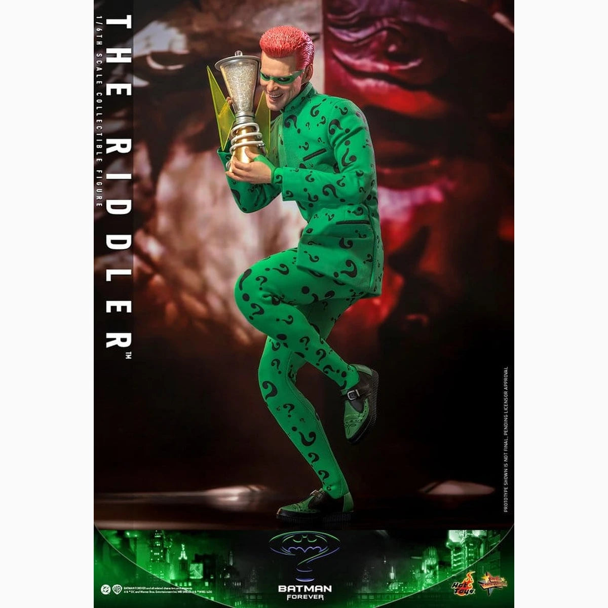 DC Comics Batman Forever Movie Masterpiece figurine 1/6 Riddler 31 cm - Image 4