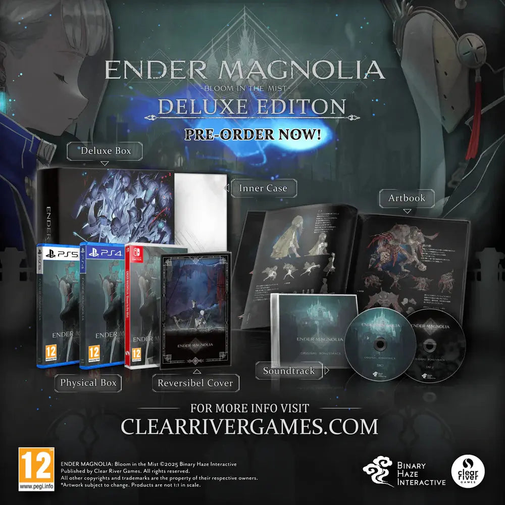Ender Magnolia Bloom The Mist Deluxe Edition SWITCH Clear River Games
