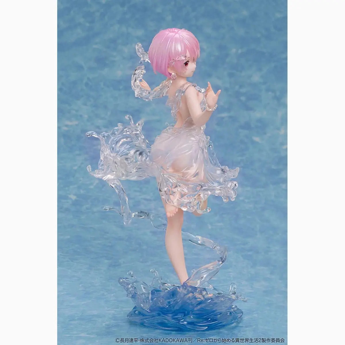 Re:Zero Starting Life in Another World statuette PVC 1/7 Ram Aqua Dress 23 cm - Image 5