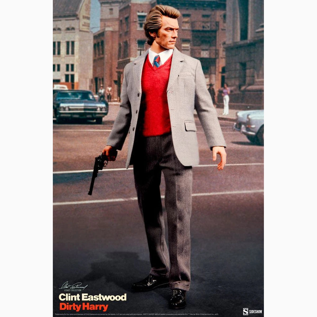 L'Inspecteur Harry figurine 1/6 Clint Eastwood Legacy Collection Harry Callahan 30 cm - Image 4