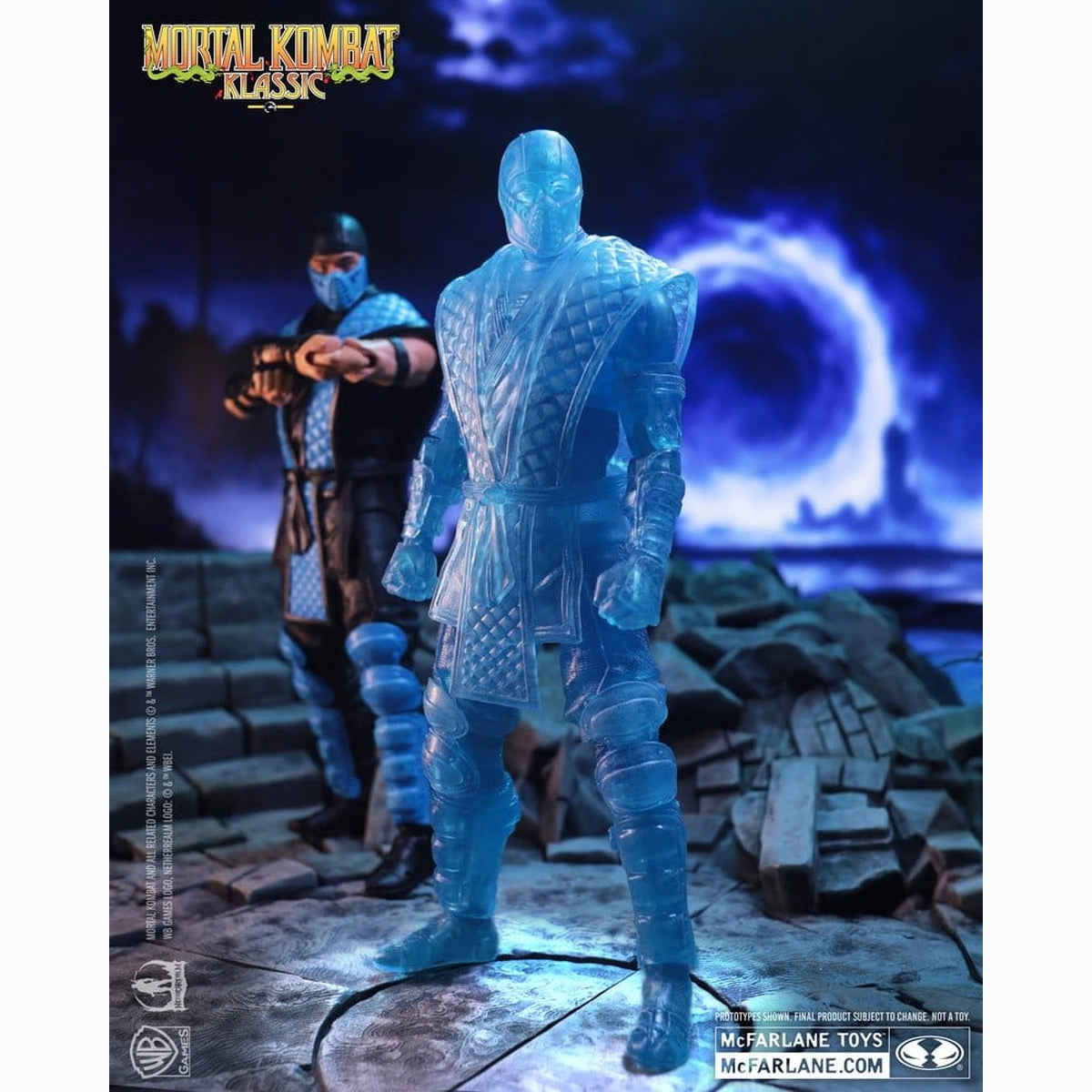 Mortal Kombat Klassic figurine Sub-Zero (Ice Clone) 18 cm - Image 4