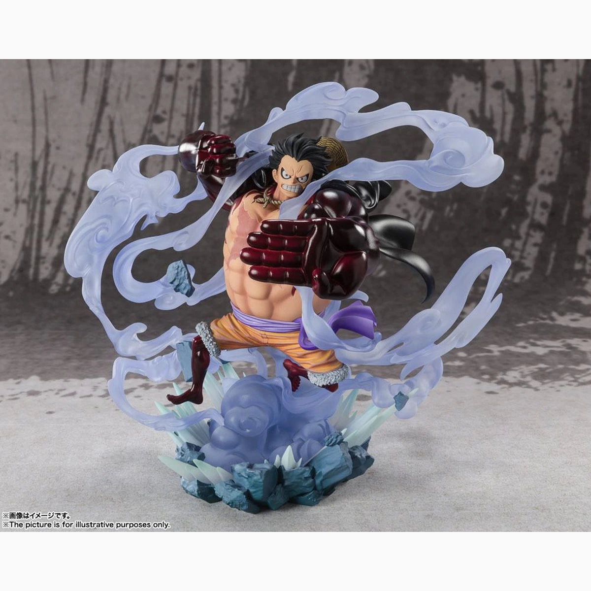 One Piece statuette PVC FiguartsZERO Extra Battle Monkey D. Luffy Gear 4 Battle of Monsters on Onigashima 21 cm - Image 3