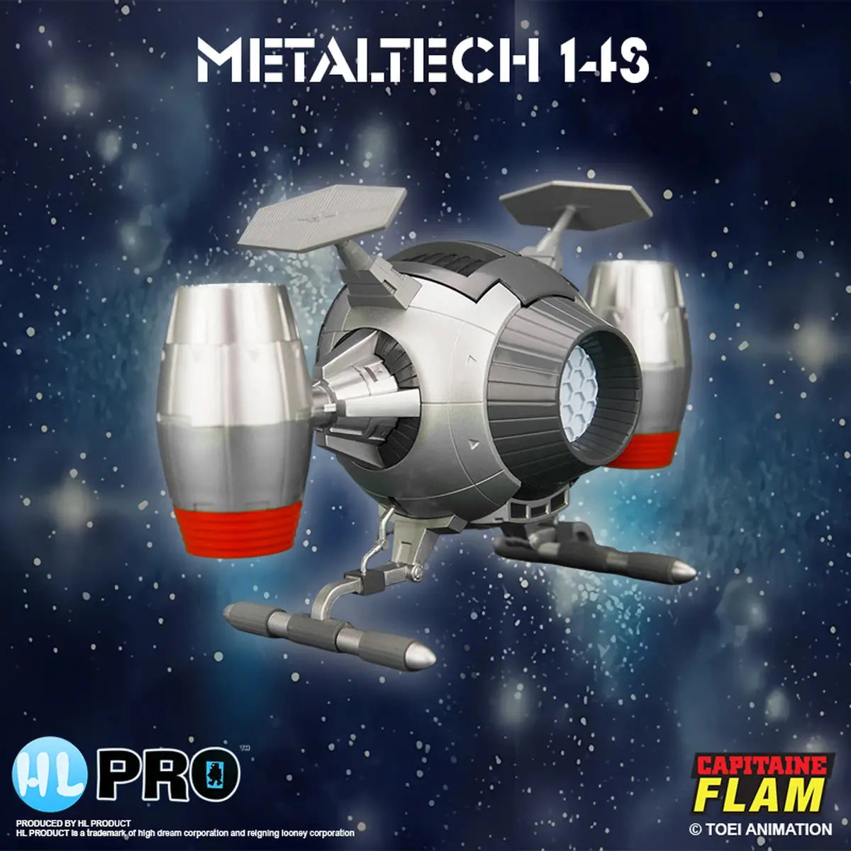 Captaine Flam Metaltech 14S Cosmoliner Cosmolem Silver Edition Box FR - Image 5