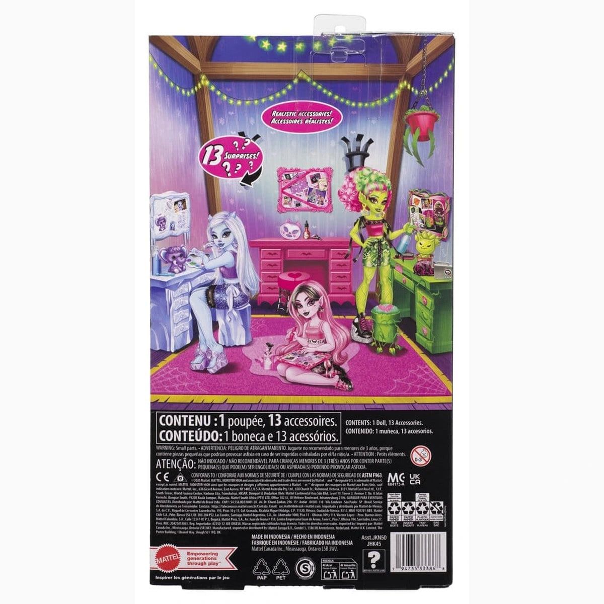 Monster High Self-Scare Secrets poupée Venus McFlytrap - Image 5