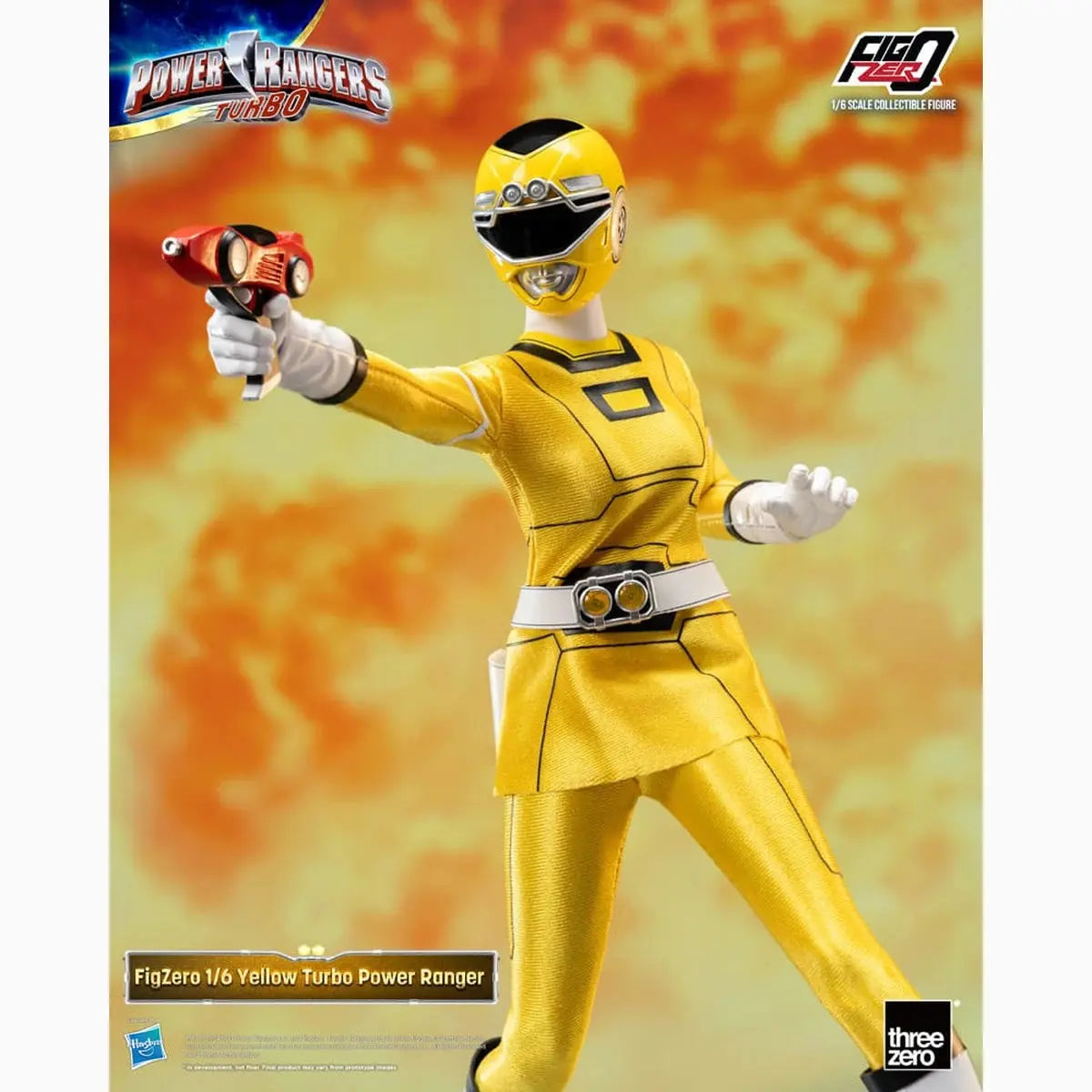Power Rangers Turbo figurine FigZero 1/6 Yellow Turbo Power Ranger 30 cm - Image ajoutée 19