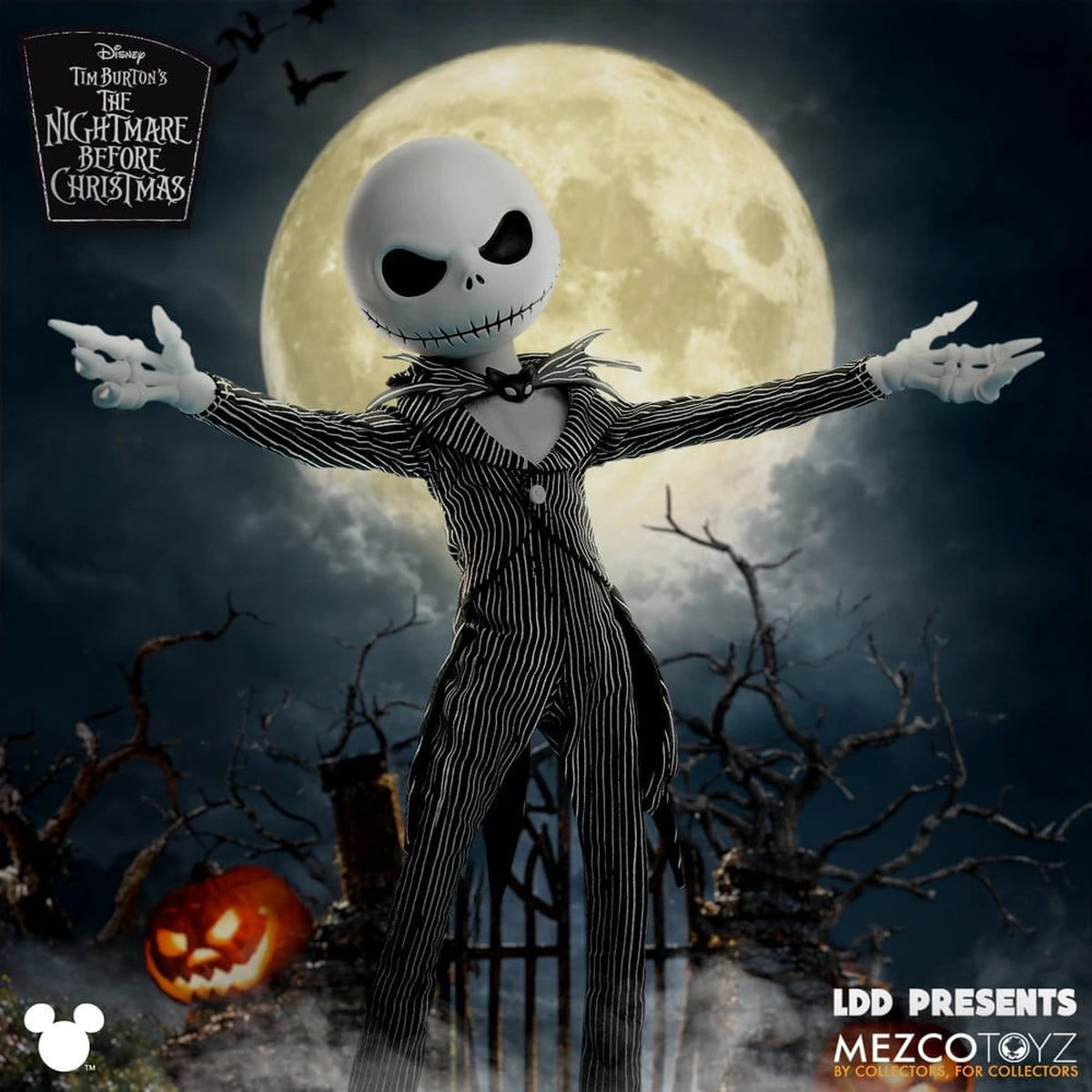 L'Étrange Noël de monsieur Jack LDD Presents poupée Jack Skellington 25 cm - Image 4