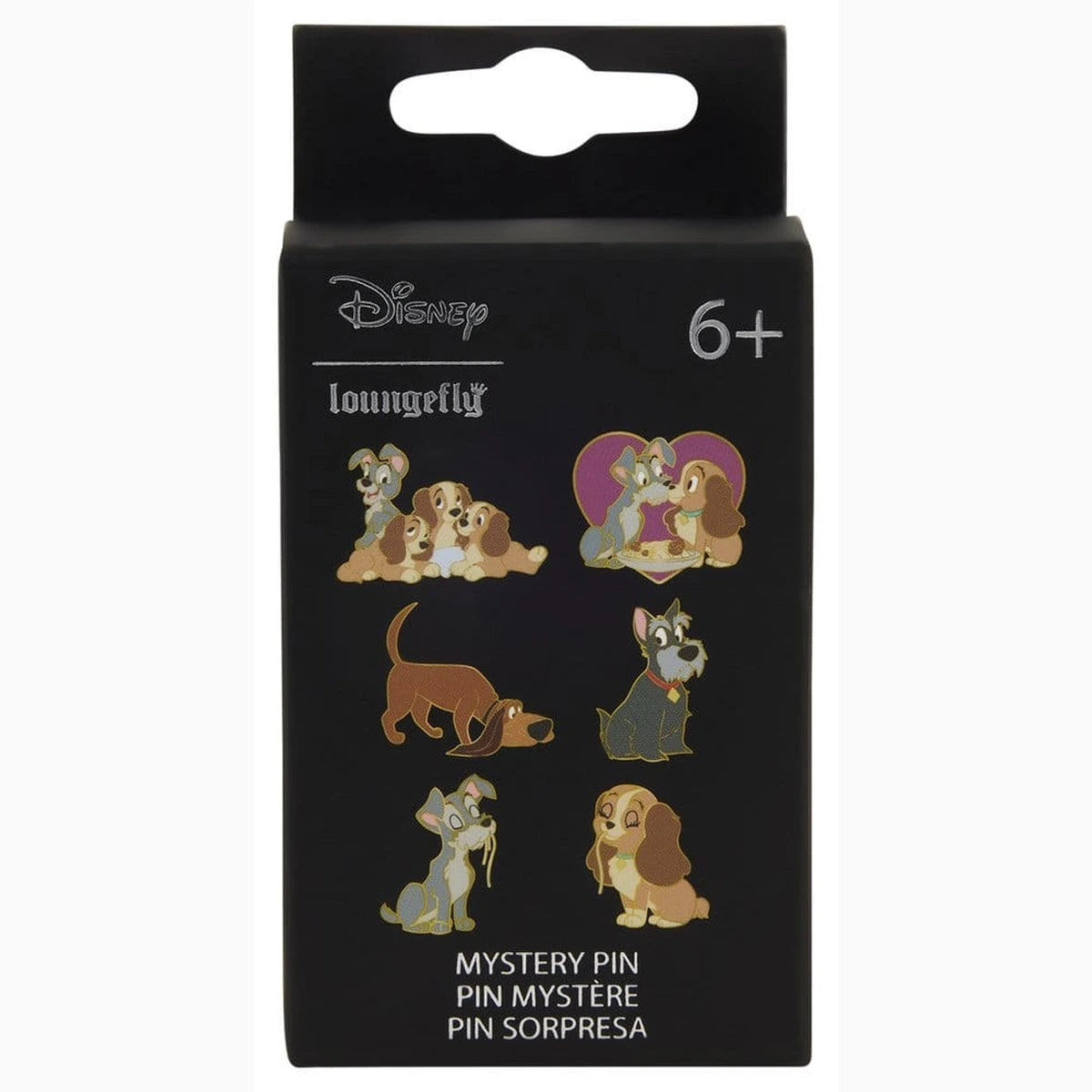 Disney by Loungefly présentoir pin's émaillés Lady and the Tramp Blind (12) - Image 5