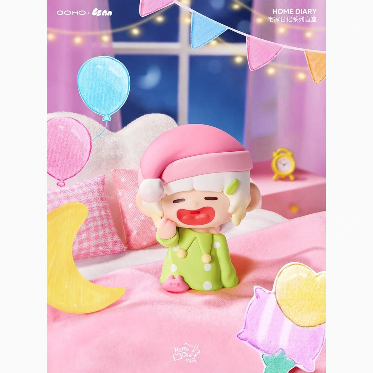 Original Character pack de 8 boîte-mystère figurines Lazy Home Diary 9 cm - Image 6