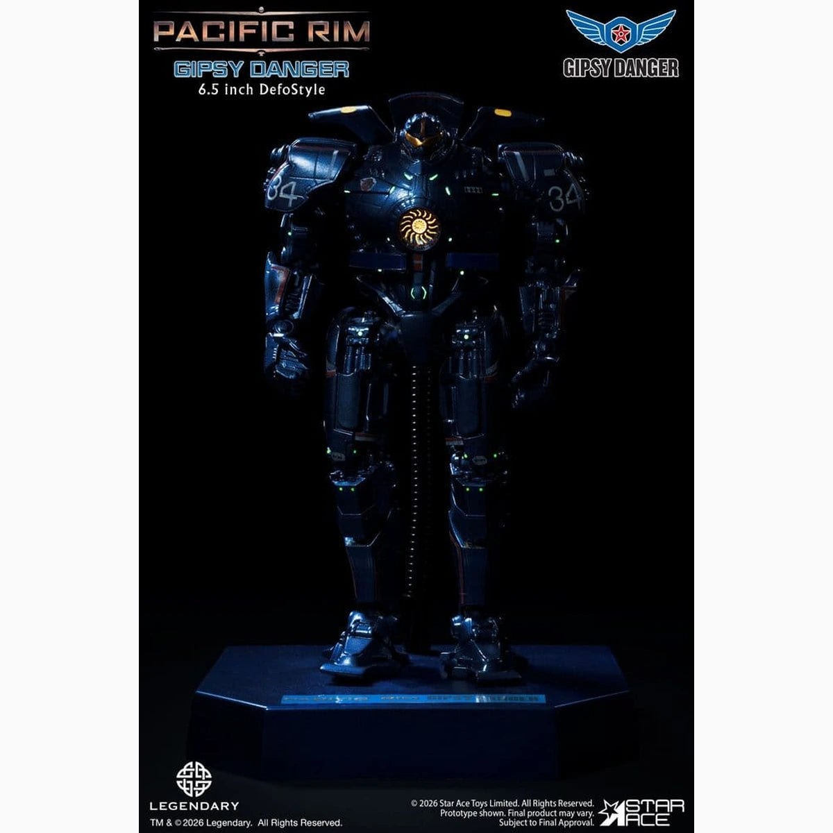 Pacific Rim DefoStyle Figurine pack de 2 Gipsy Danger &amp; Cherno Alpha DX 17 cm - Image 5