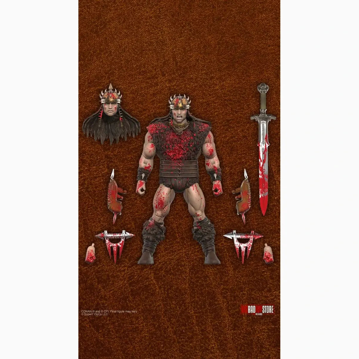 Conan le Barbare figurine Ultimates Conan Blood Soaked Pit Fighter 18 cm - Image 7