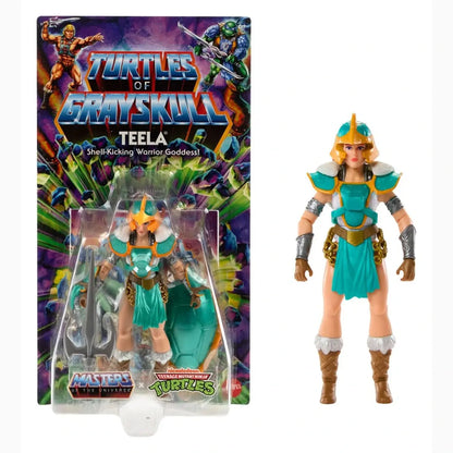 MOTU x TMNT: Turtles of Grayskull figurine Teela 14 cm - Image 7