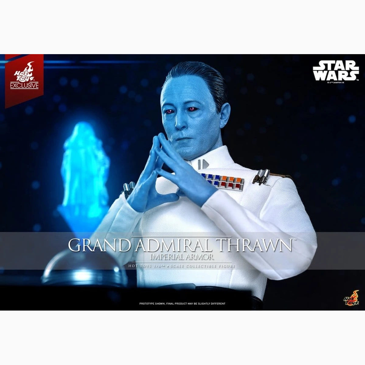 Star Wars: Rebels Television Masterpiece figurine 1/6 Grand Admiral Thrawn (Imperial Armor) Hot Toys Exclusive 32 cm - Image 3