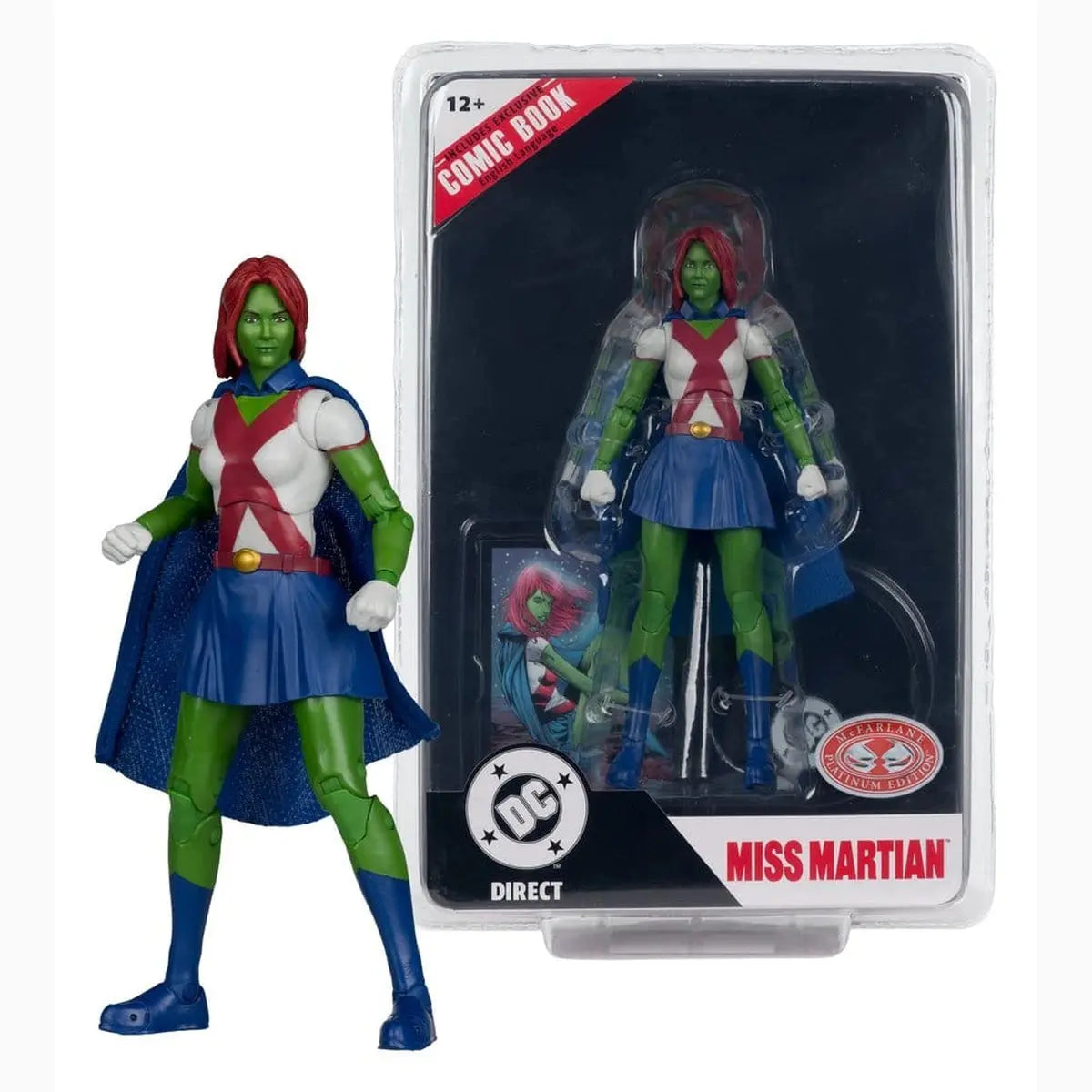 DC Direct Page Punchers figurine Miss Martian (Teen Titans #41) (Red Platinum Edition) 17 cm - Image 6