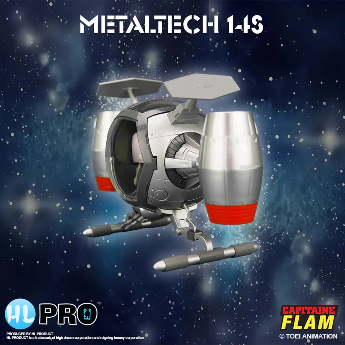 Captaine Flam Metaltech 14S Cosmoliner Cosmolem Silver Edition Box FR - Image 4