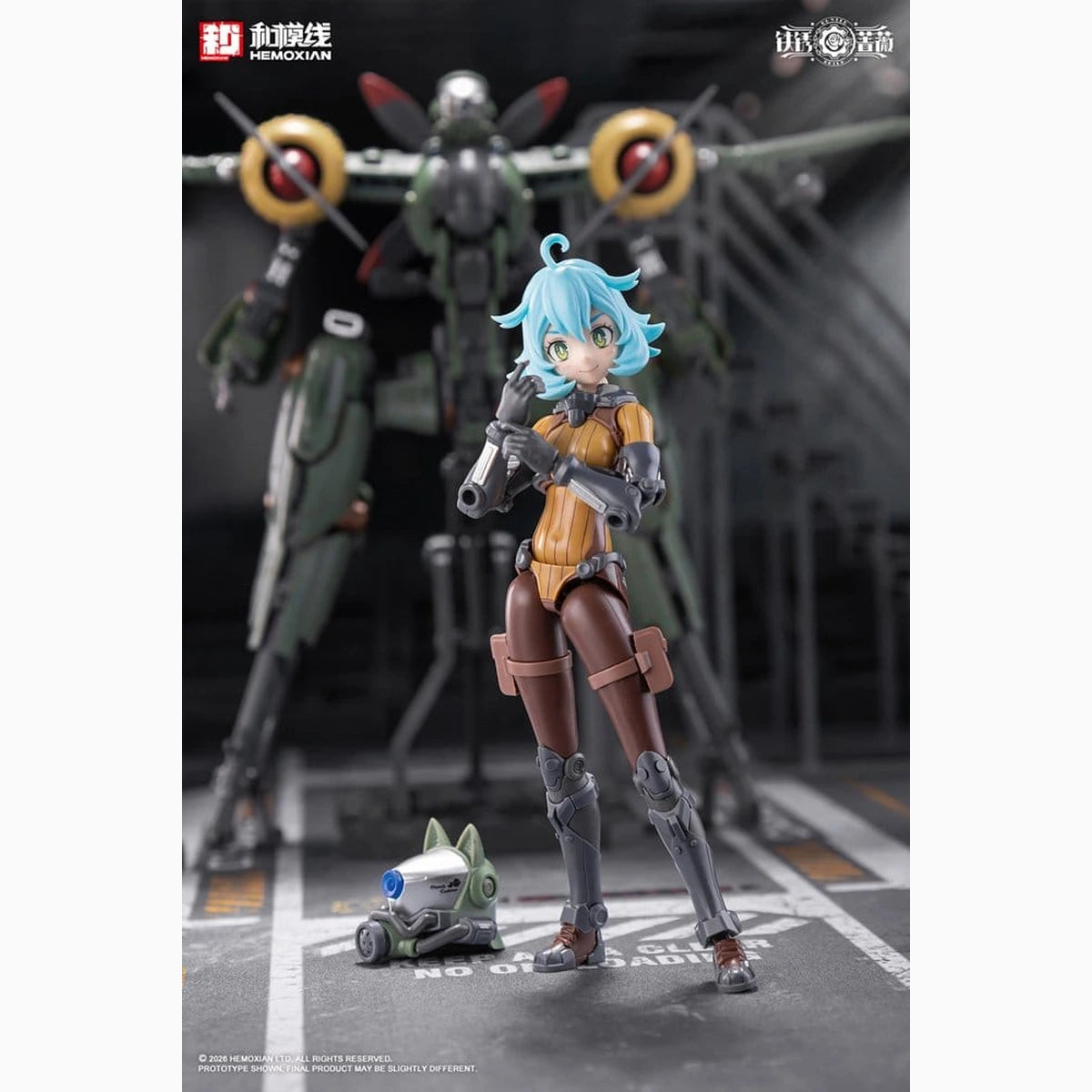 Rusted Brier Plastic Model Kit 1/12 Rhande Koskinen & RTP-10A cutting edge V-HS Tactical Fighter 20 cm - Image 4