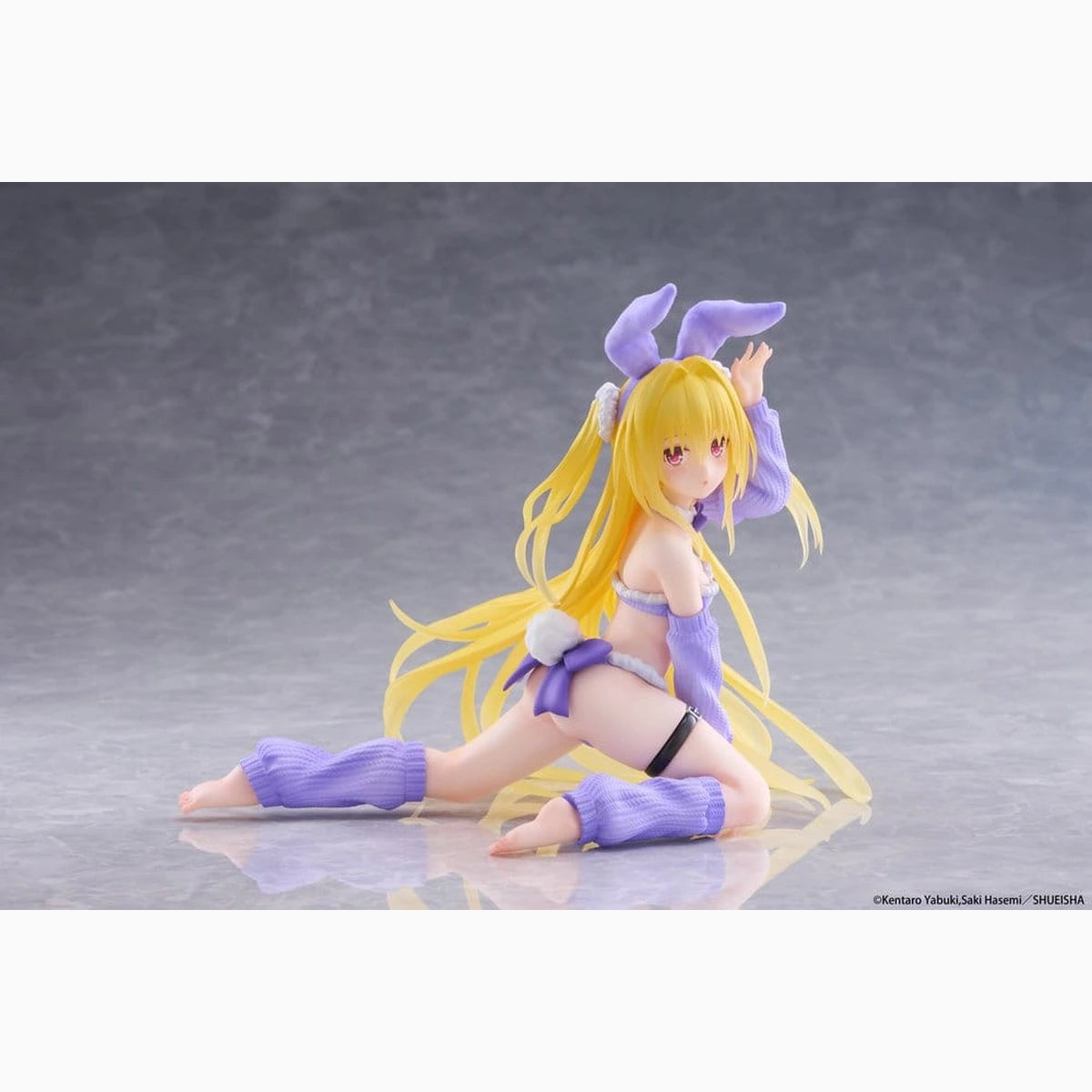 To Love-Ru Darkness figurine PVC MOFLOCK Golden Darkness (Fluffy Bunny Ver.) 13 cm - Image 1