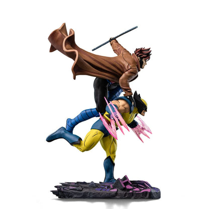 Marvel statuette 1/10 Deluxe Art Scale X-Men´97 Gambit & Wolverine 29 cm - Image 5