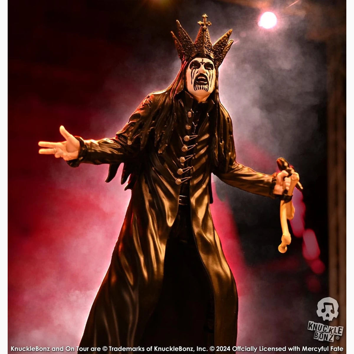 Mercyful Fate statuette Rock Iconz King Diamond III (Black Version) 22 cm - Image 4