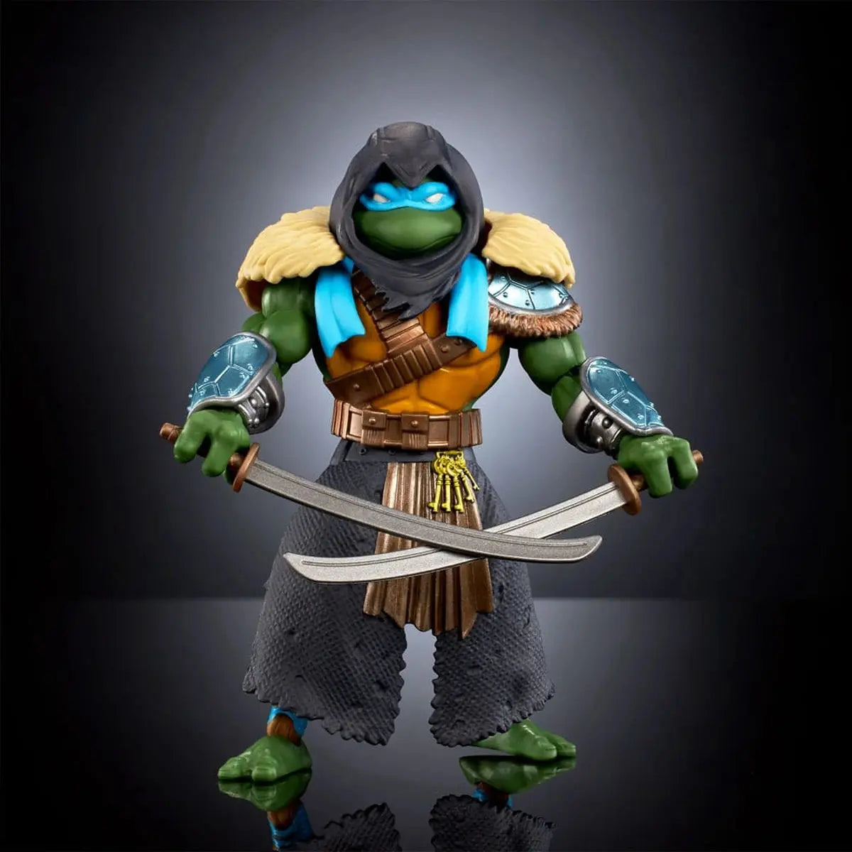 MOTU x TMNT: Turtles of Grayskull figurine Stealth Armor Leonardo 14 cm - Image 5