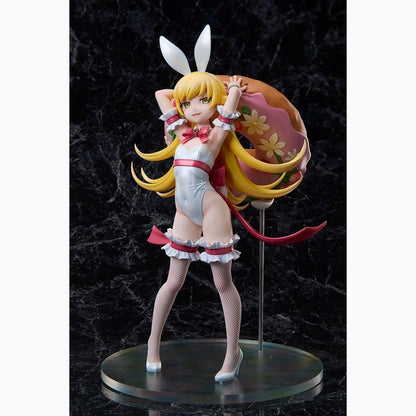 Monogatari Series statuette PVC 1/4 Shinobu Oshino White Bunny Ver. 35 cm - Image 3