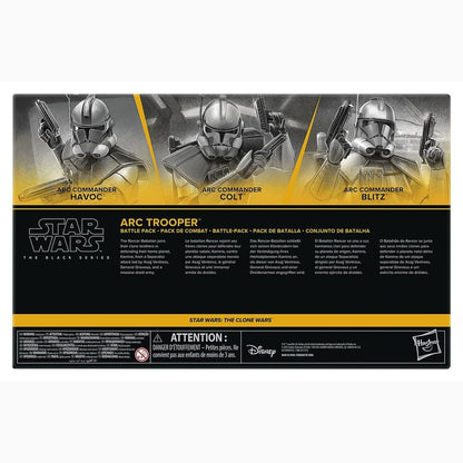 Star Wars: The Clone Wars Black Series pack 3 figurines ARC Trooper Havoc, Colt & Blitz 15 cm - Image 4