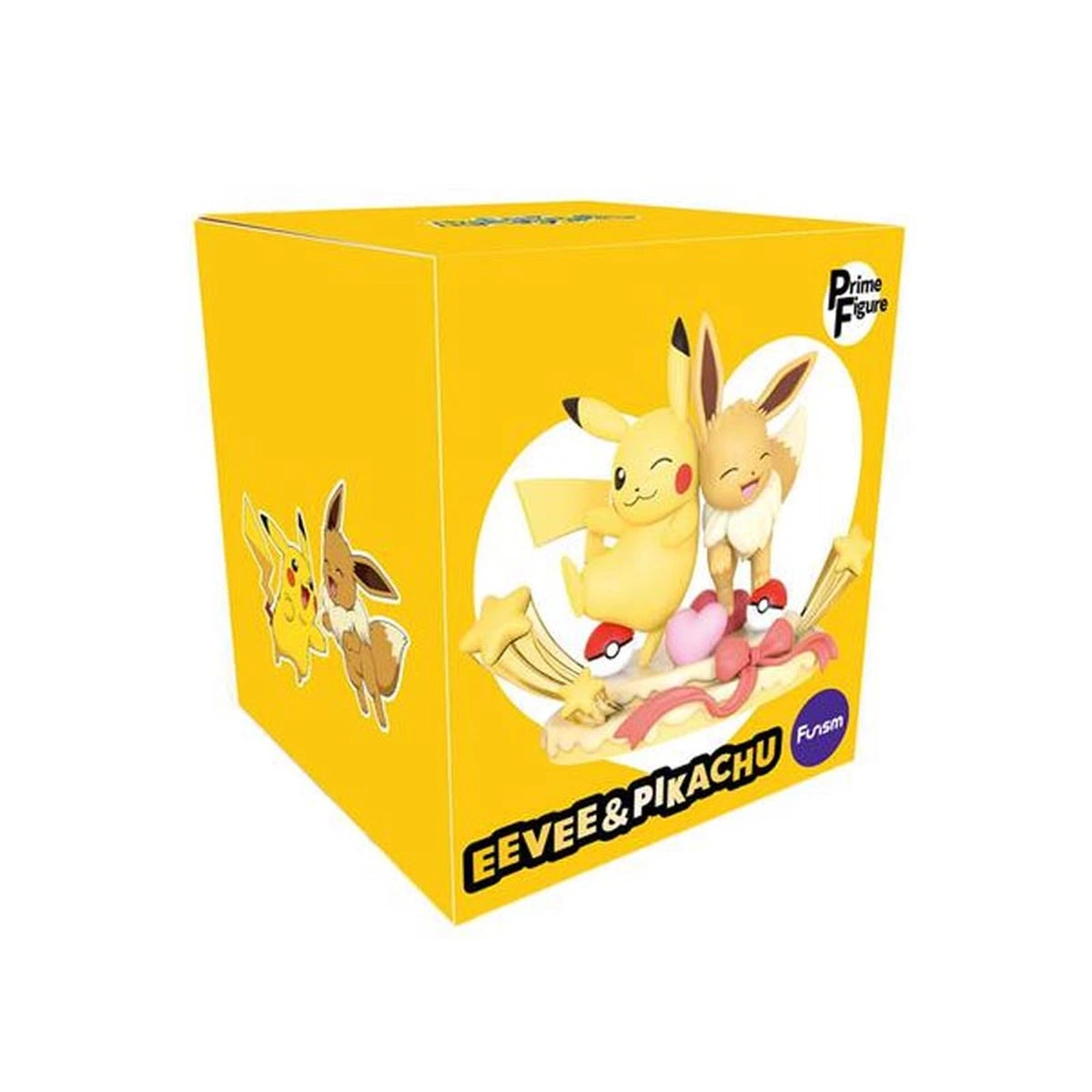 Pokemon Funism Prime Figure Evoli And Pikachu Party 20cm - Image 1